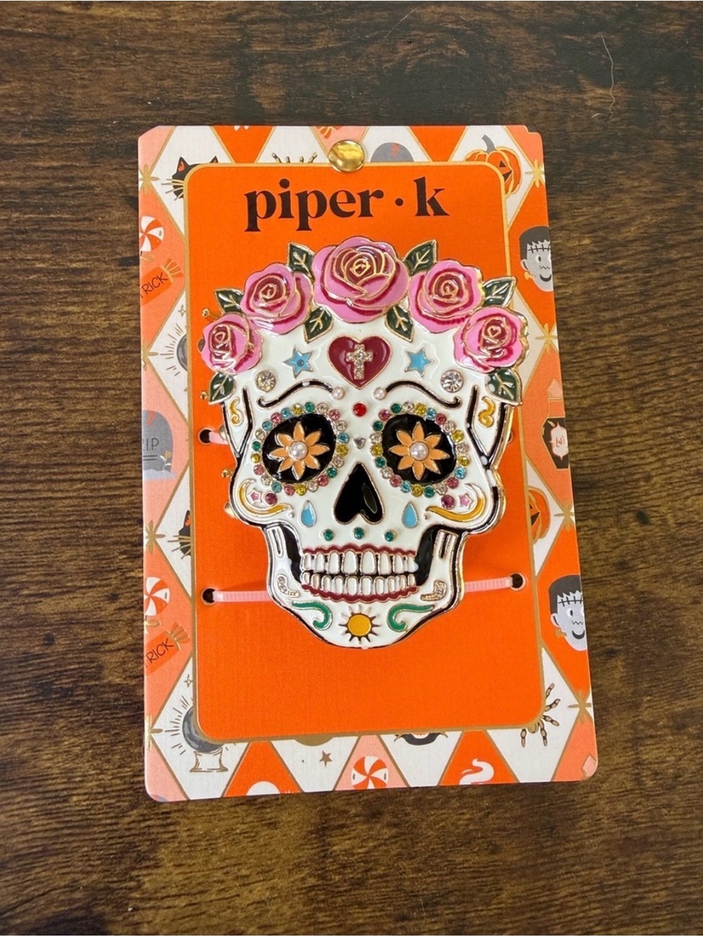 NWT Piper K Día de los Muertos
Sugar Skull Hair Clip